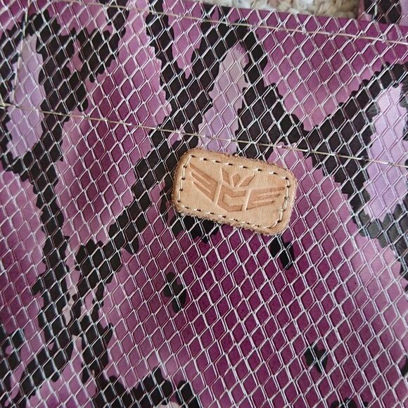 Consuela Purple Snake Grab N Go Large Tote - Picture 6 of 16